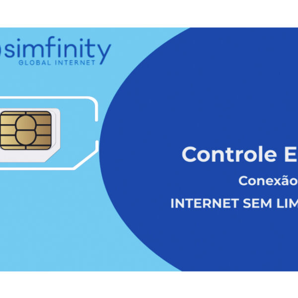 imagem do chip plano controle para os estados unidos - simfinity